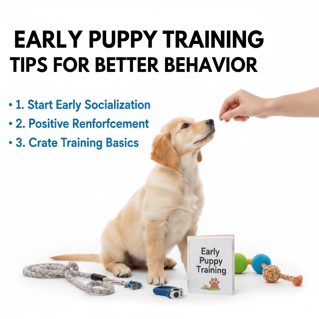 Early Puppy Training Tips for Better Behavior