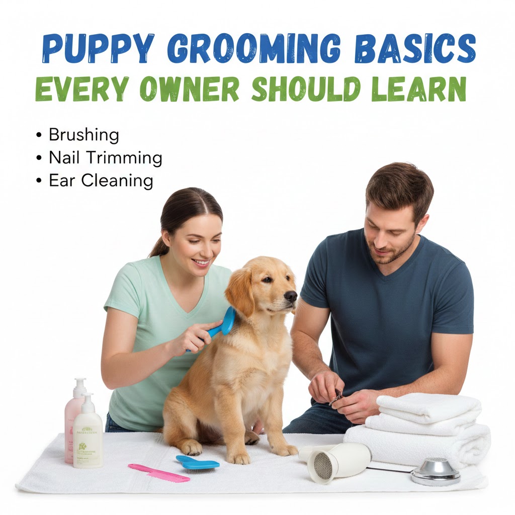 Puppy Grooming Basics Every Owner Should Learn