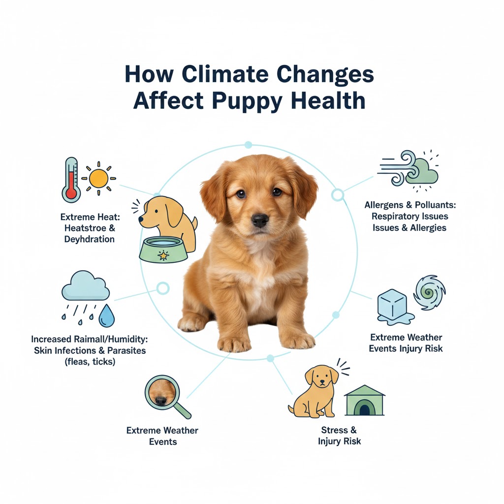 How Climate Changes Affect Puppy Health