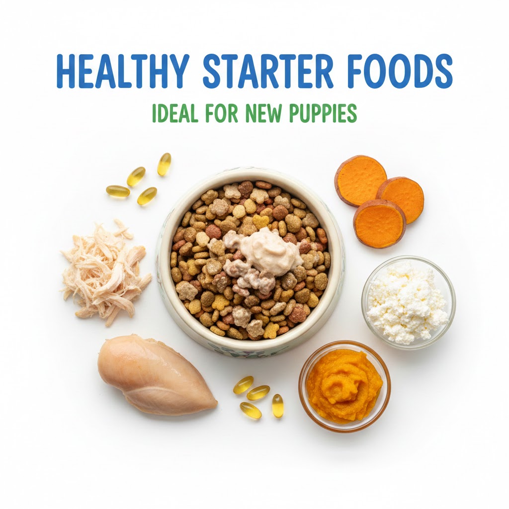 Healthy Starter Foods Ideal for New Puppies