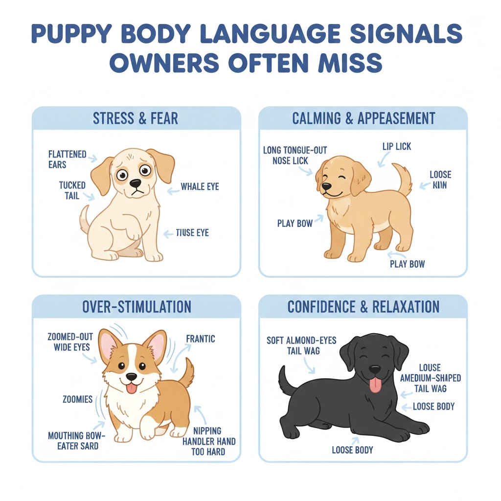 Puppy Body Language Signals Owners Often Miss