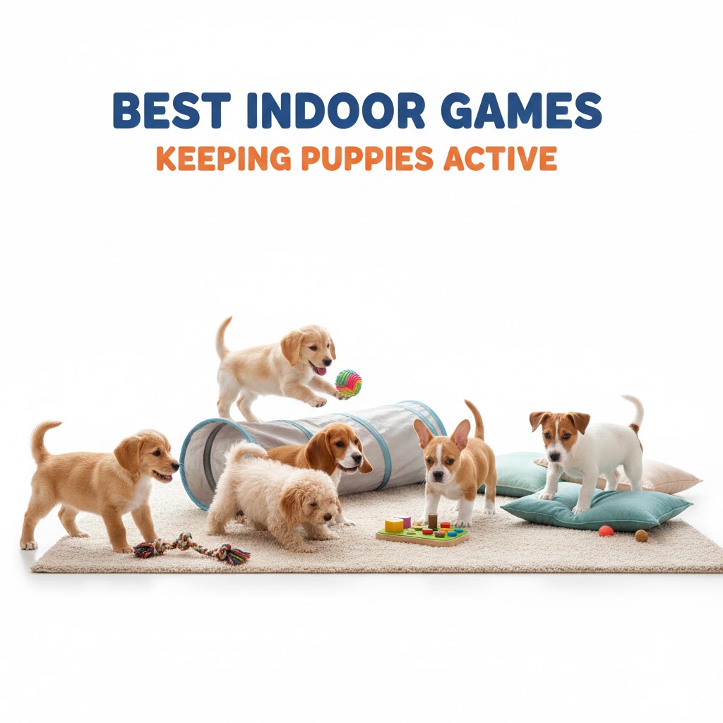 Best Indoor Games Keeping Puppies Active