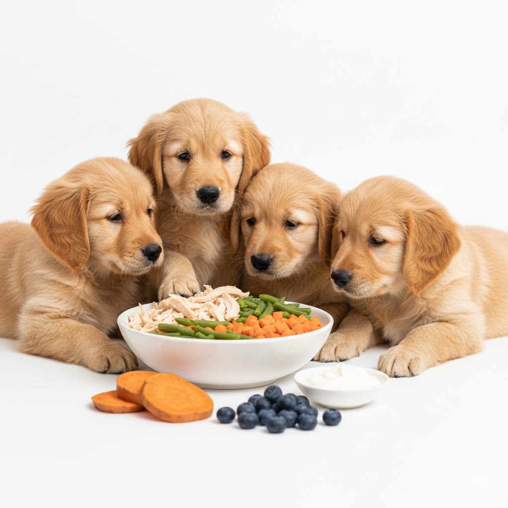 Healthy Homemade Meal Additions Puppies Enjoy