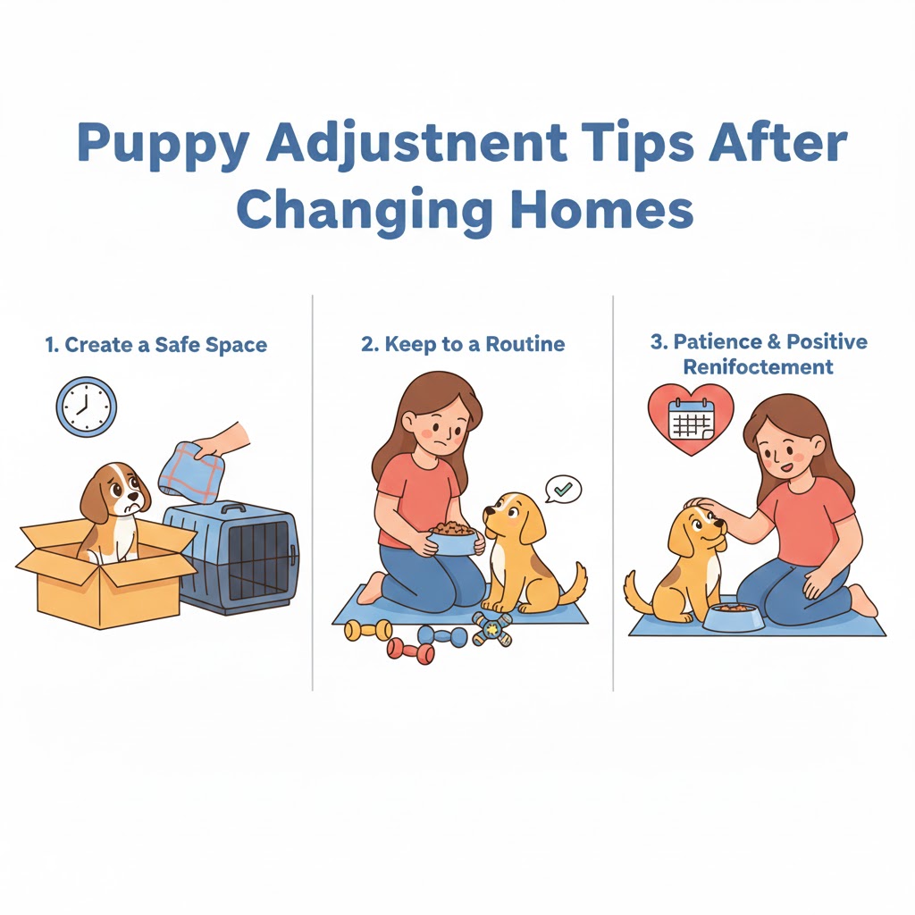 Puppy Adjustment Tips After Changing Homes