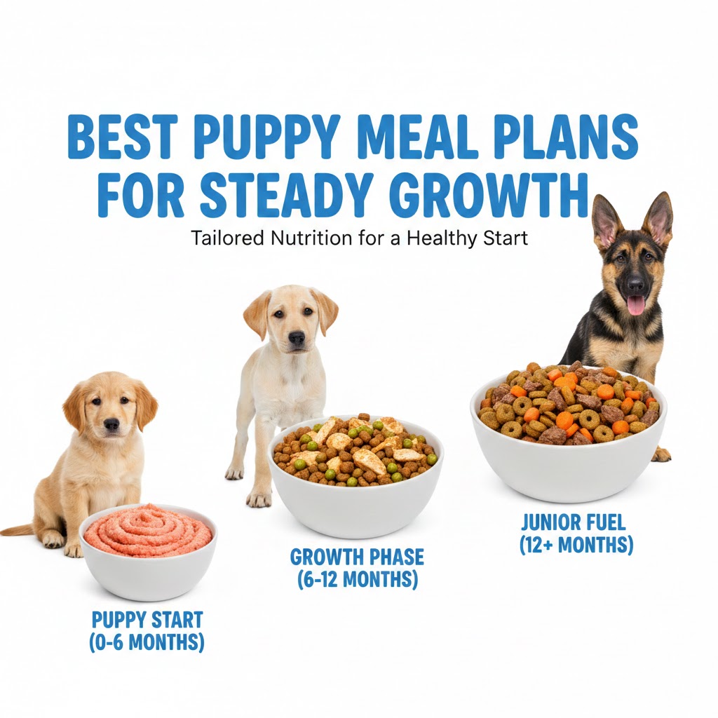 Best Puppy Meal Plans for Steady Growth