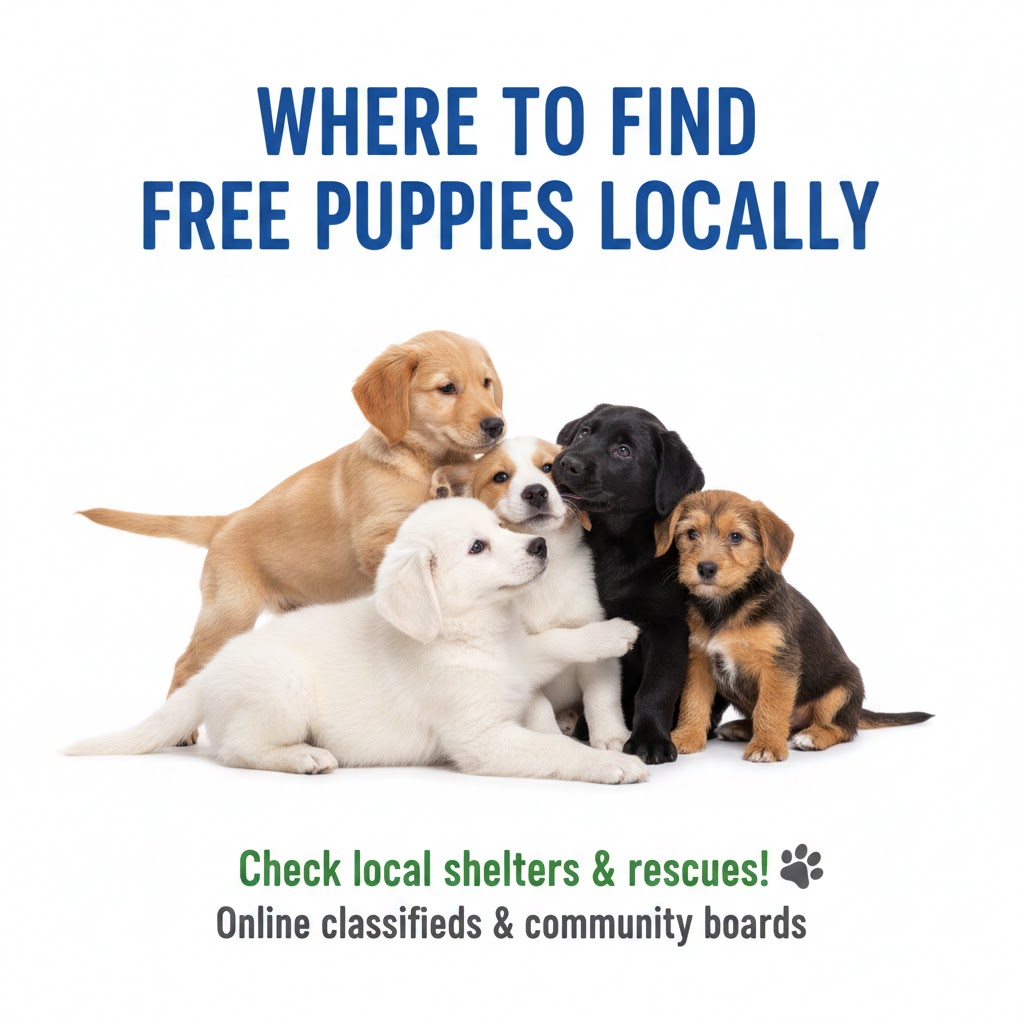 Where to Find Free Puppies Locally