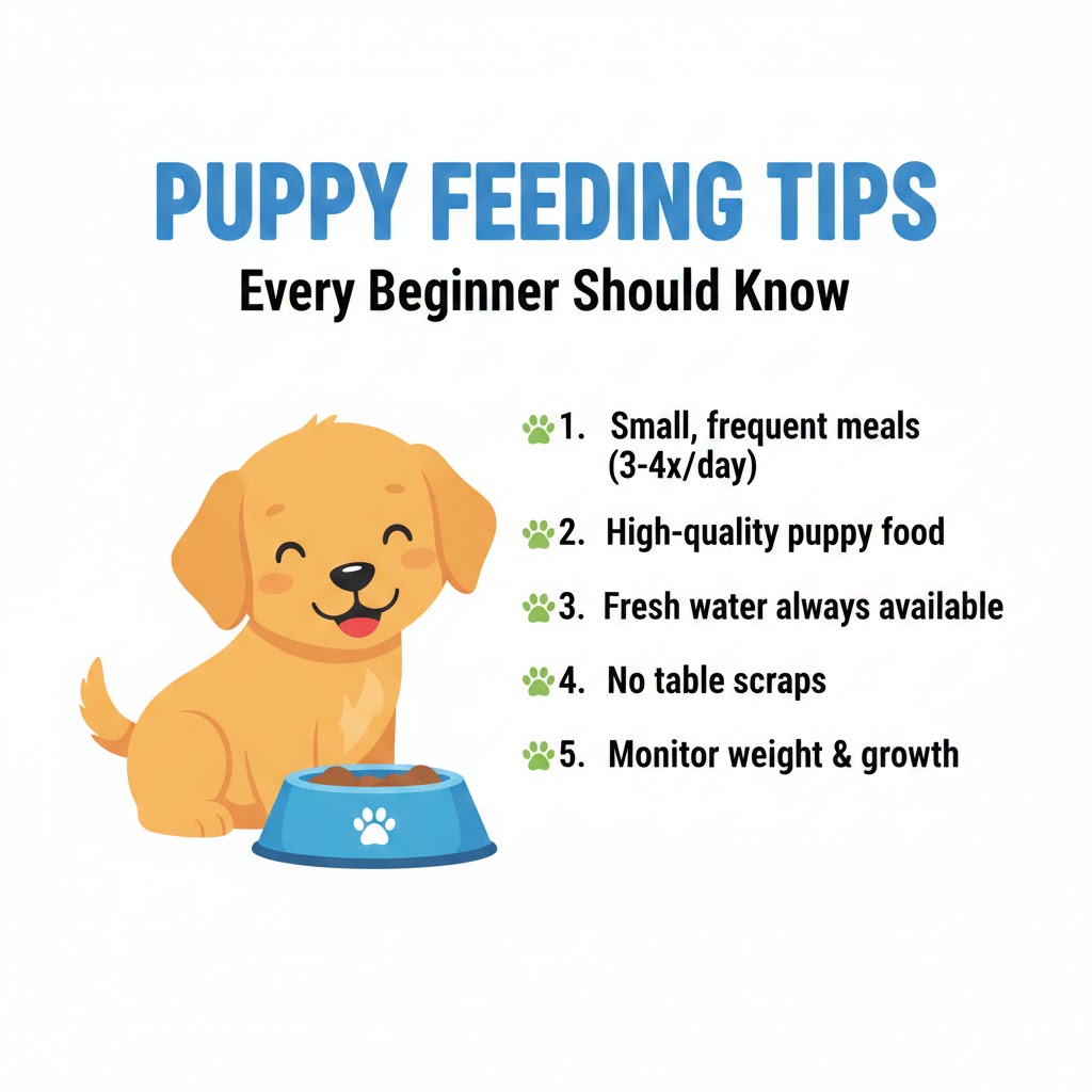 Puppy Feeding Tips Every Beginner Should Know