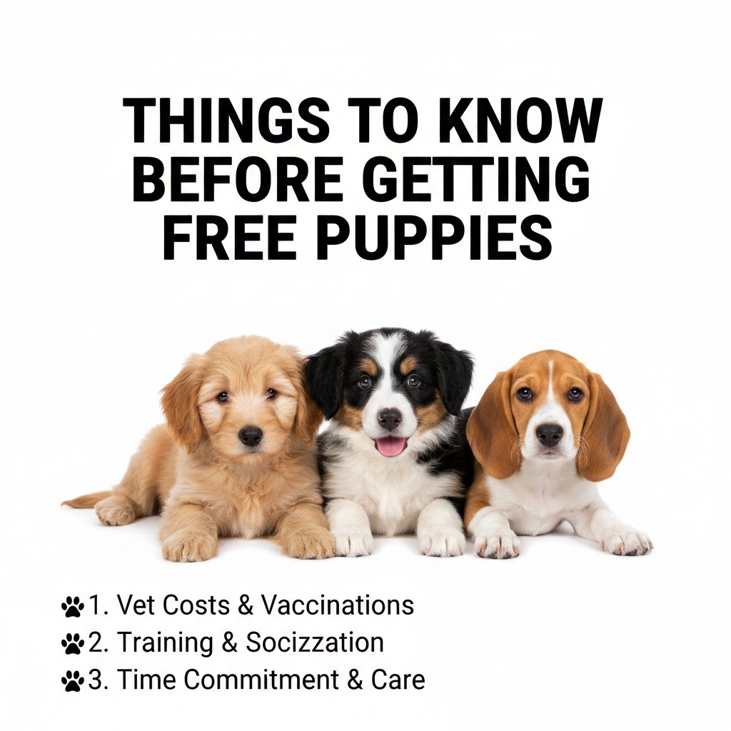 Things to Know Before Getting Free Puppies