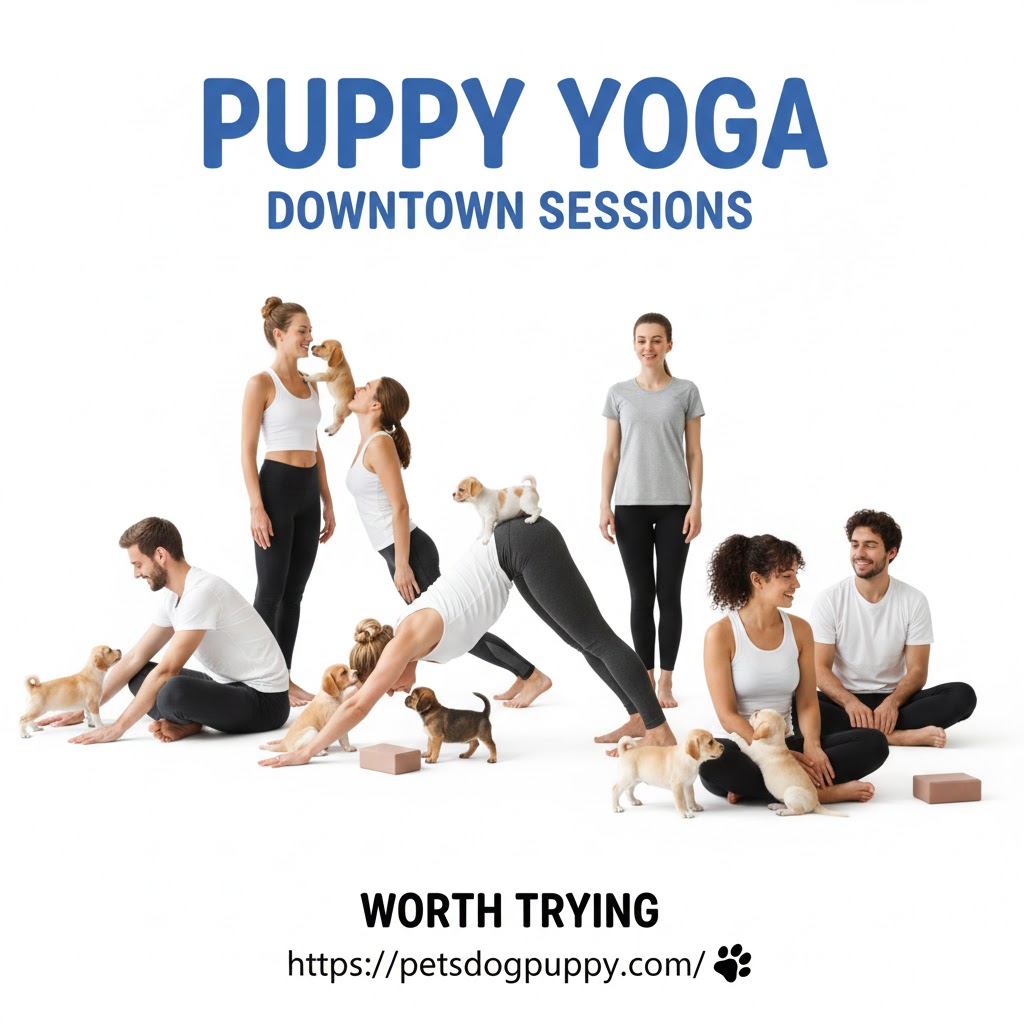 Puppy Yoga Downtown Sessions Worth Trying