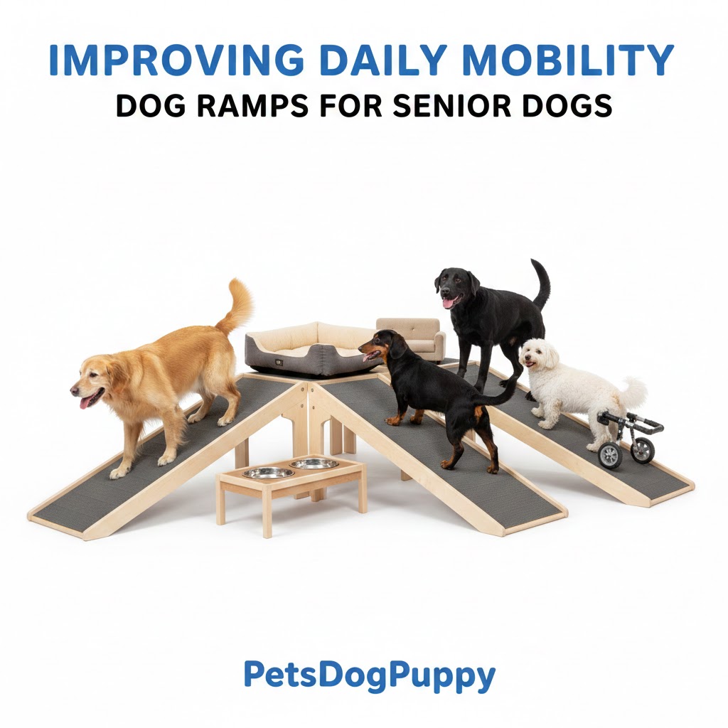 Dog Ramps for Senior Dogs Improving Daily Mobility