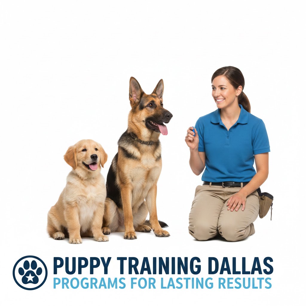 Puppy Training Dallas Programs for Lasting Results