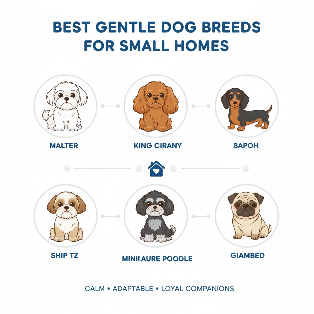 Best Gentle Dog Breeds for Small Homes