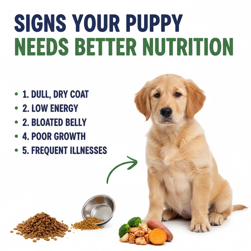 Signs Your Puppy Needs Better Nutrition