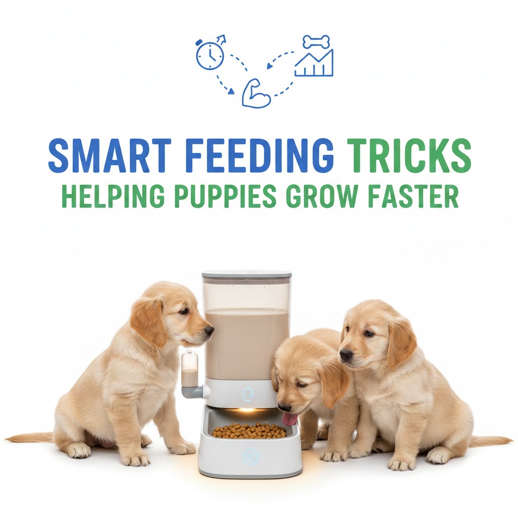Smart Feeding Tricks Helping Puppies Grow Faster
