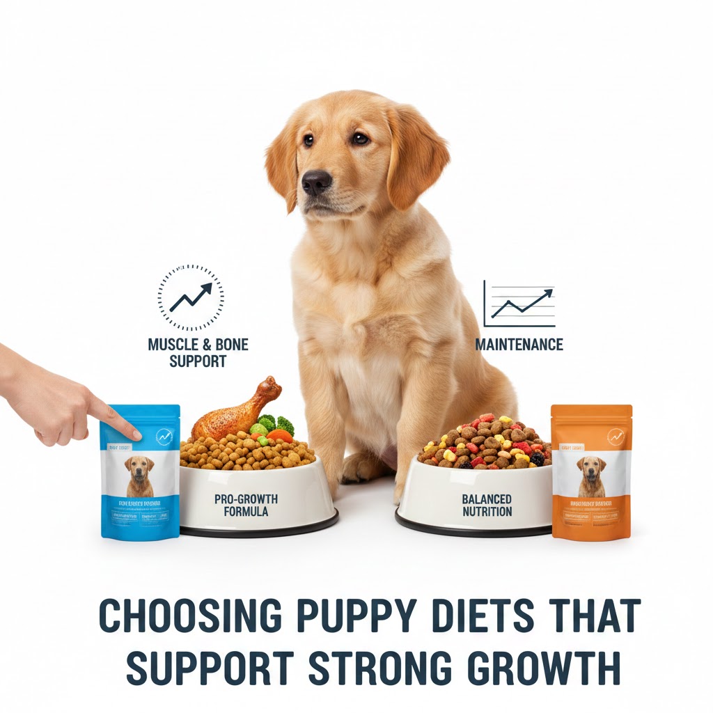 Choosing Puppy Diets That Support Strong Growth