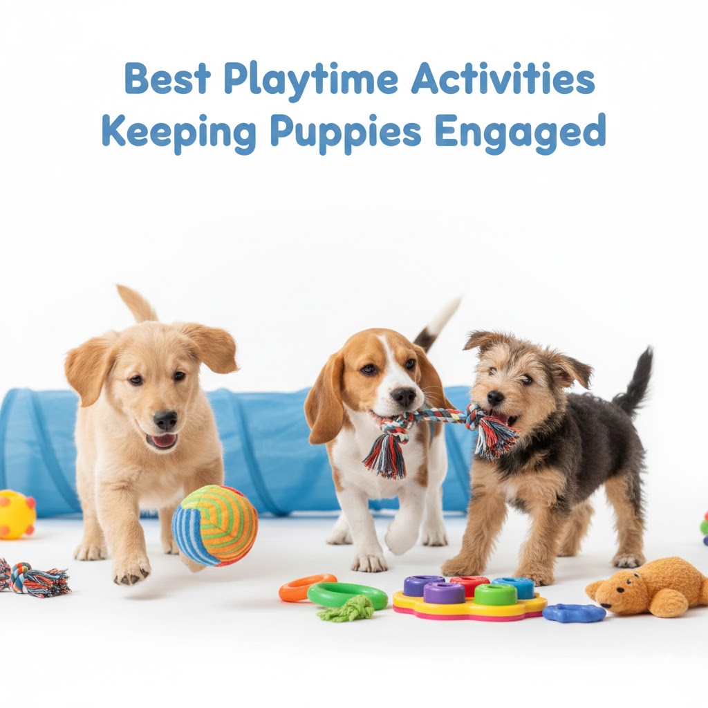 Best Playtime Activities Keeping Puppies Engaged