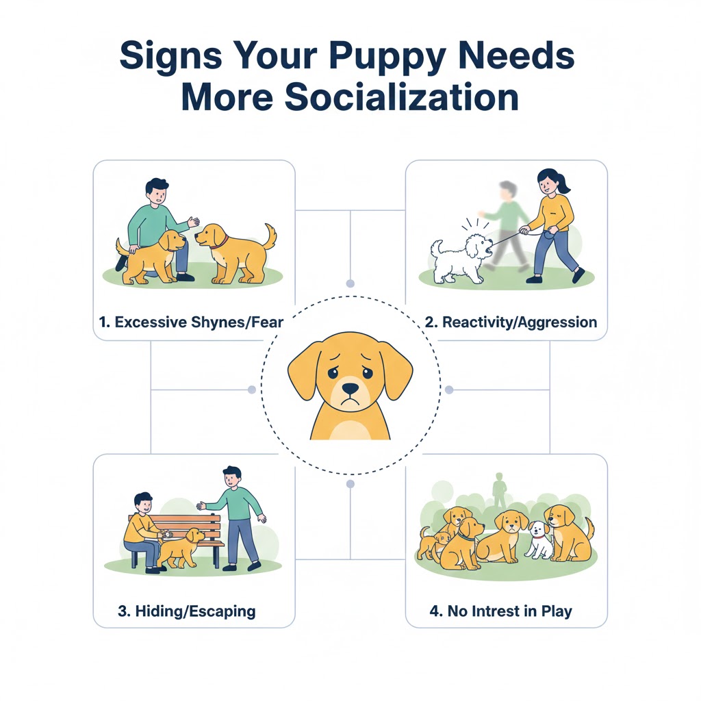 Signs Your Puppy Needs More Socialization