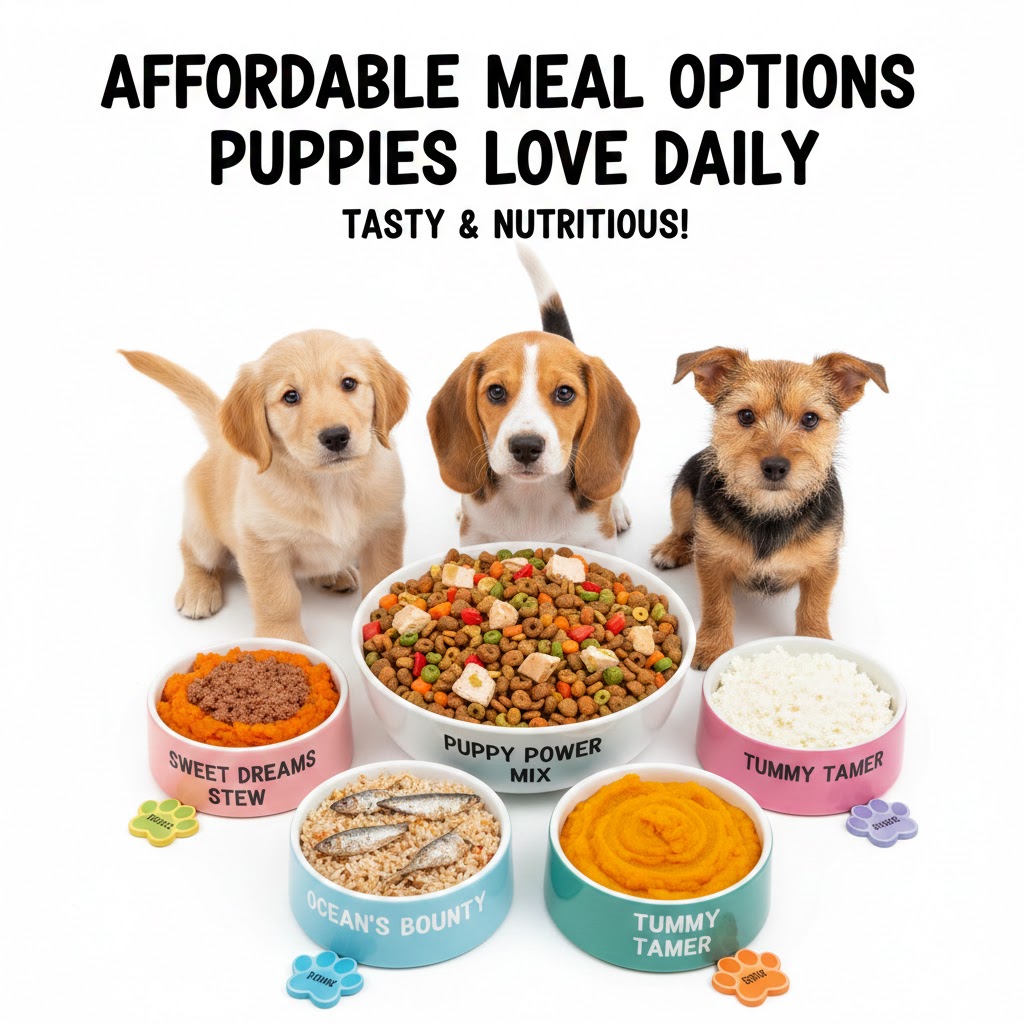 Affordable Meal Options Puppies Love Daily