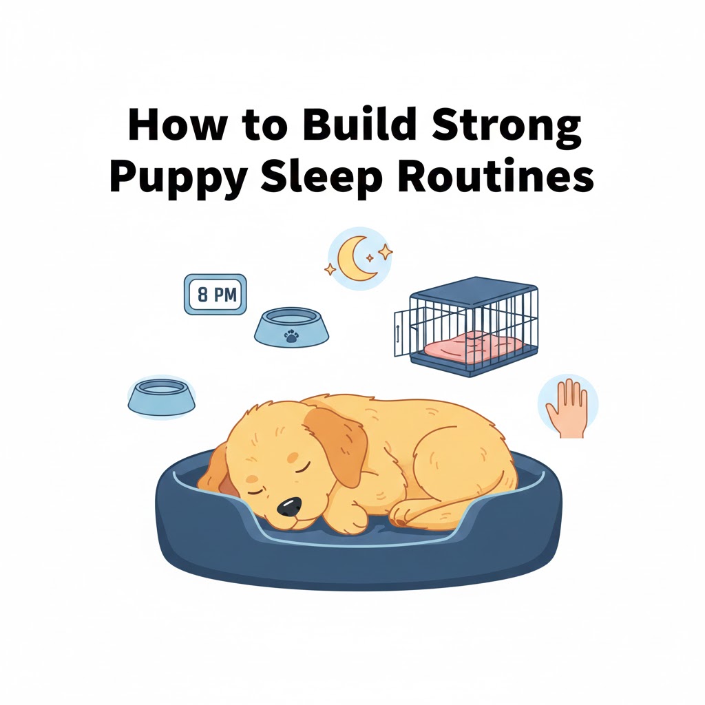 How to Build Strong Puppy Sleep Routines