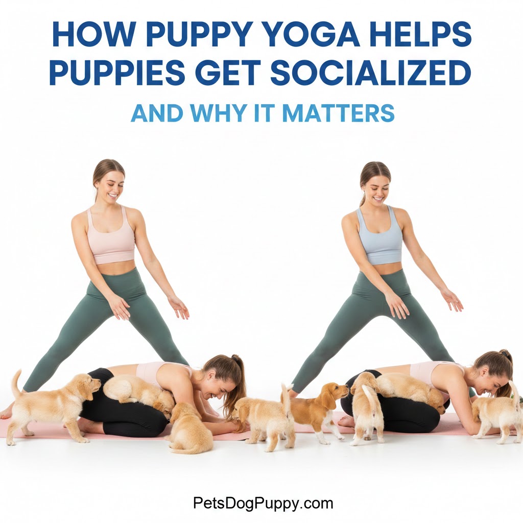 How Puppy Yoga Helps Puppies Get Socialized (And Why It Matters)