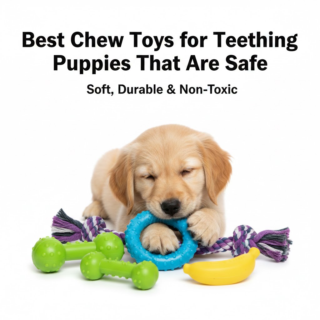 Best Chew Toys for Teething Puppies That Are Safe