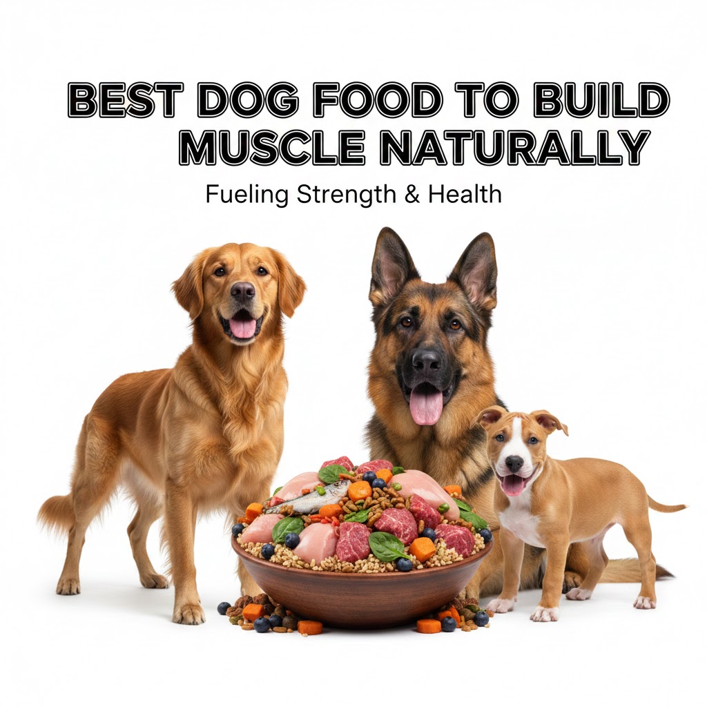 Best Dog Food to Build Muscle Naturally