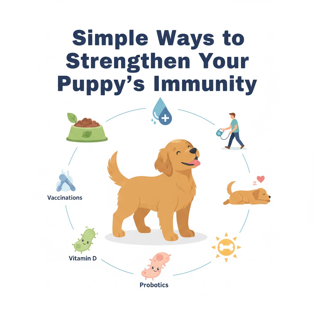 Simple Ways to Strengthen Your Puppy Immunity