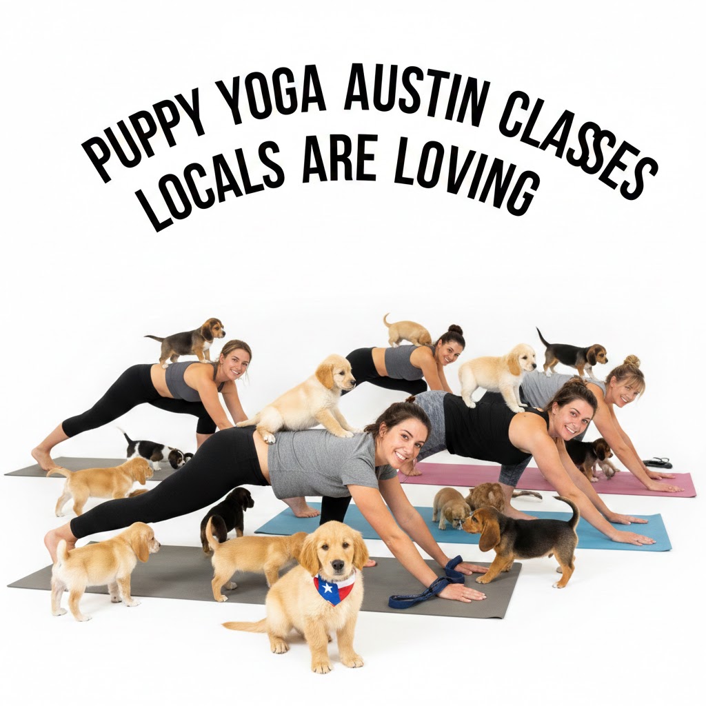 Puppy Yoga Austin Classes Locals Are Loving