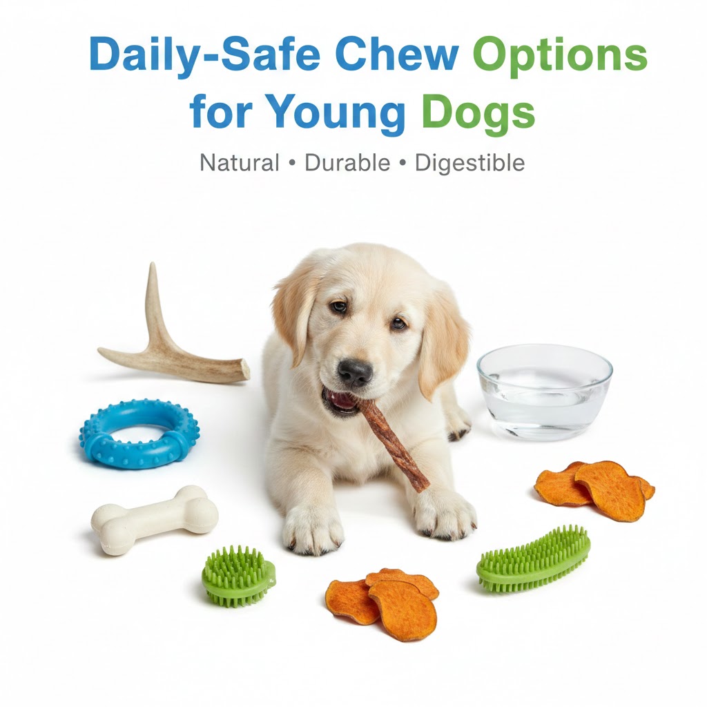 Daily-Safe Chew Options for Young Dogs