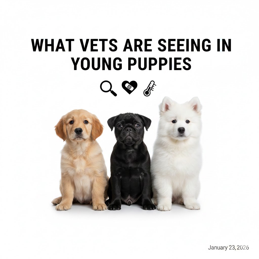 What Vets Are Seeing In Young Puppies
