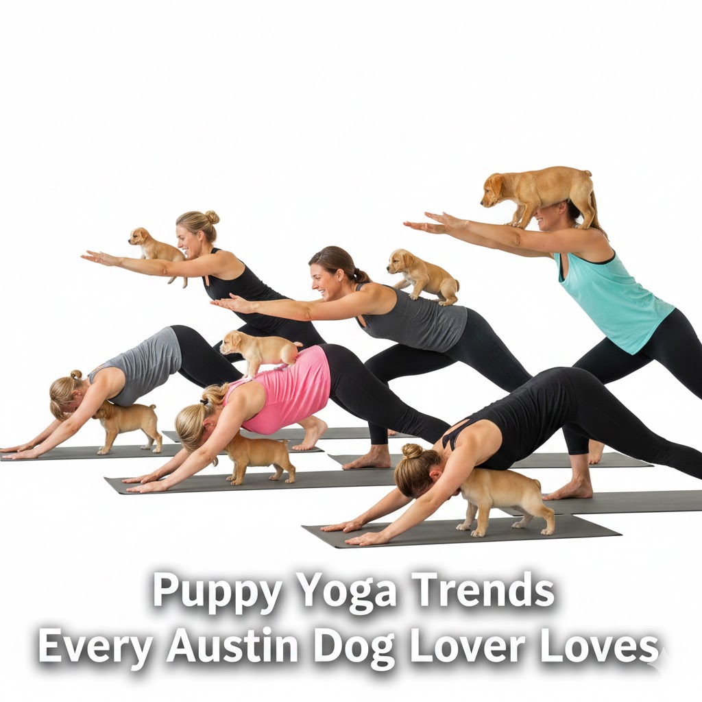 Puppy Yoga Trends Every Austin Dog Lover Loves