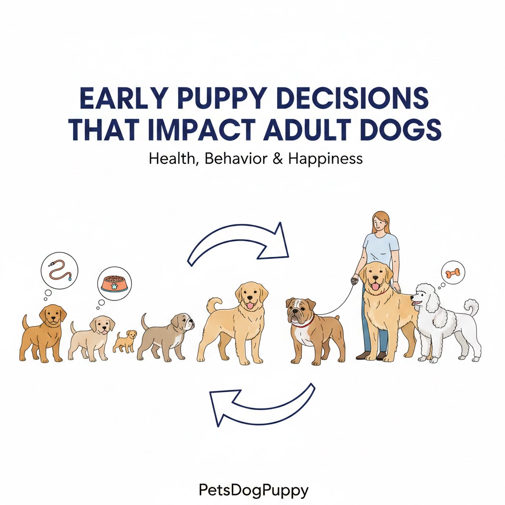 Early Puppy Decisions That Impact Adult Dogs