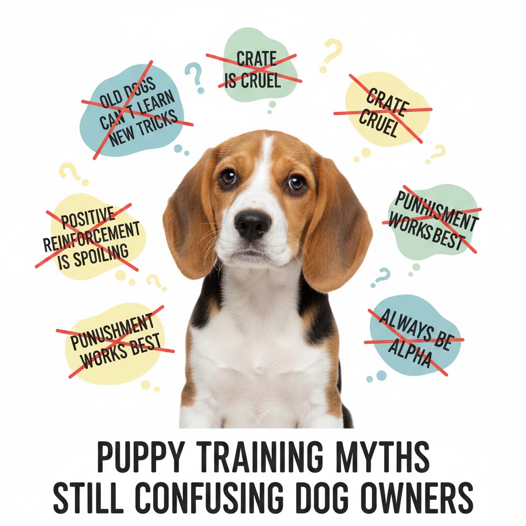 Puppy Training Myths Still Confusing Dog Owners