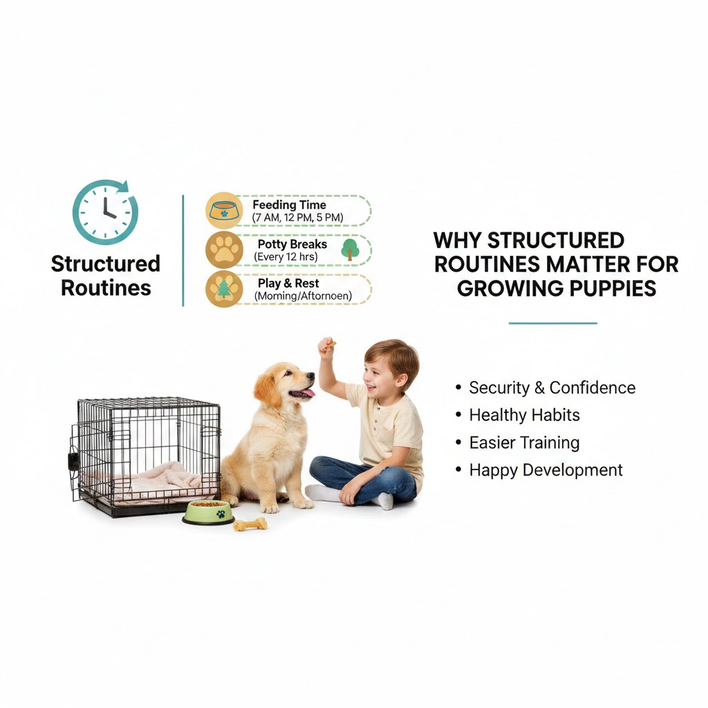 Why Structured Routines Matter For Growing Puppies