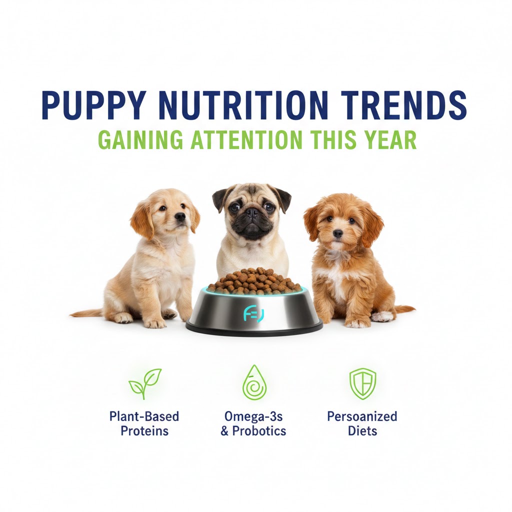 Puppy Nutrition Trends Gaining Attention This Year
