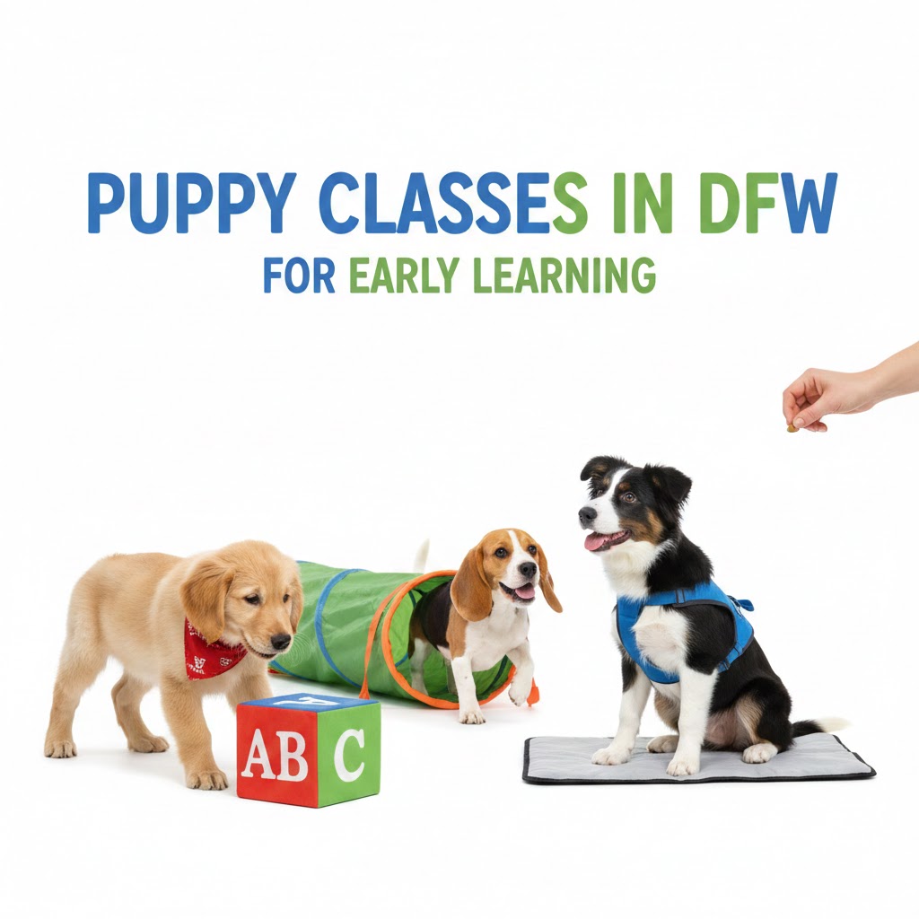 Puppy Classes In DFW For Early Learning