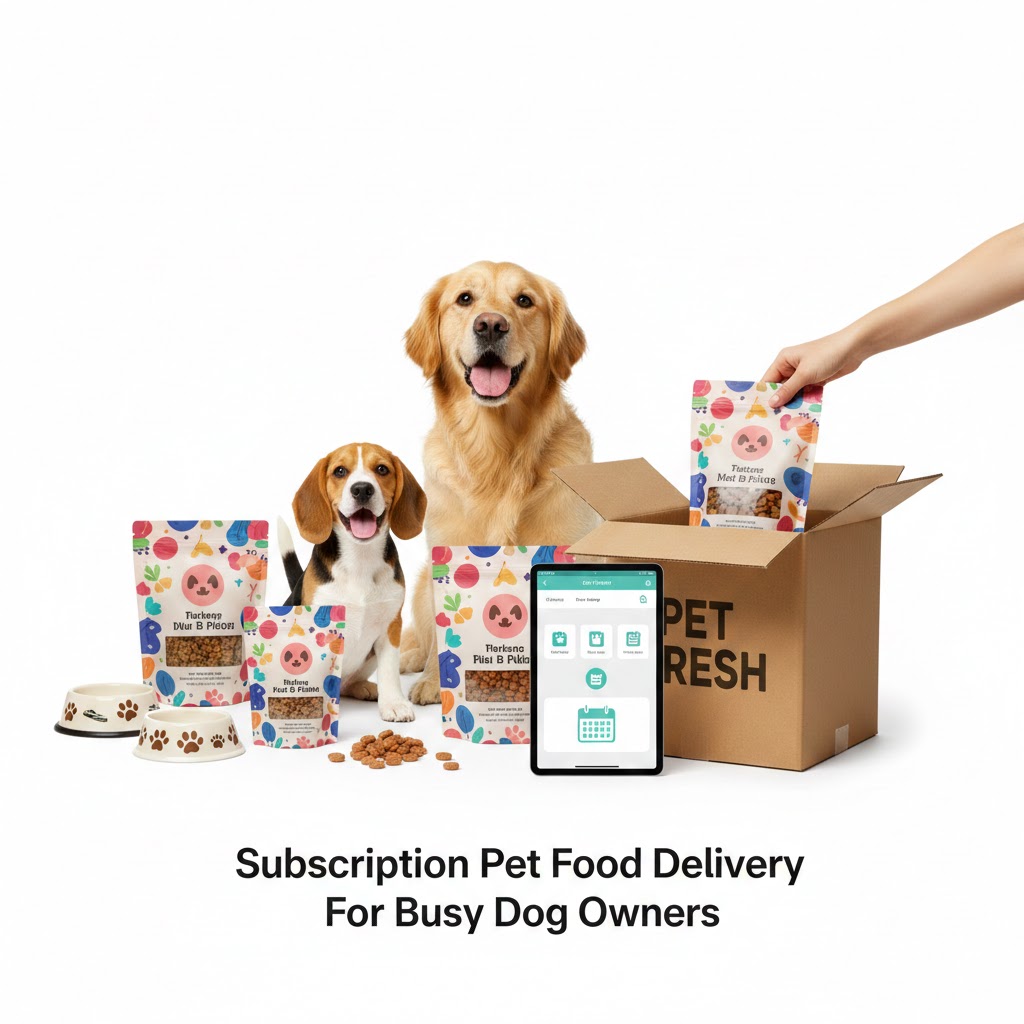 Subscription Pet Food Delivery For Busy Dog Owners