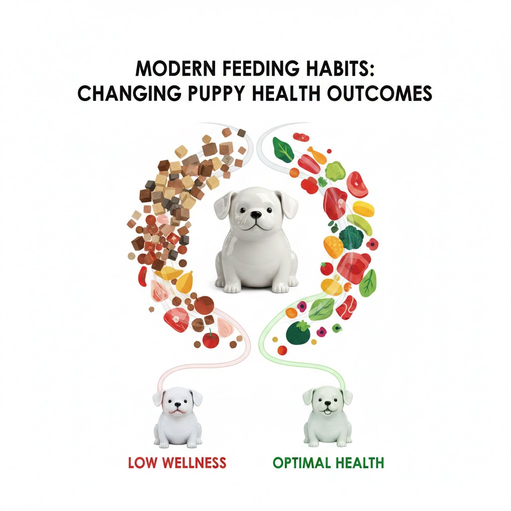 Modern Feeding Habits Changing Puppy Health Outcomes
