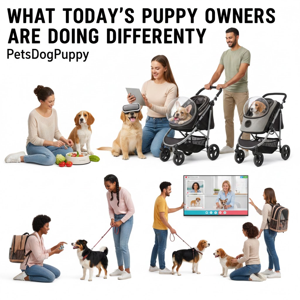 What Today Is Puppy Owners Are Doing Differently