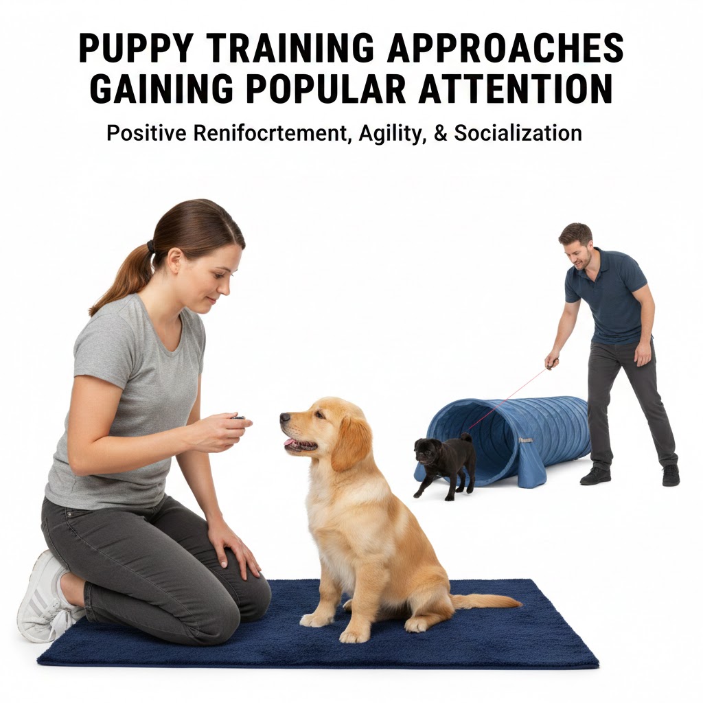 Puppy Training Approaches Gaining Popular Attention