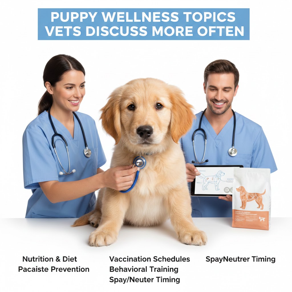 Puppy Wellness Topics Vets Discuss More Often