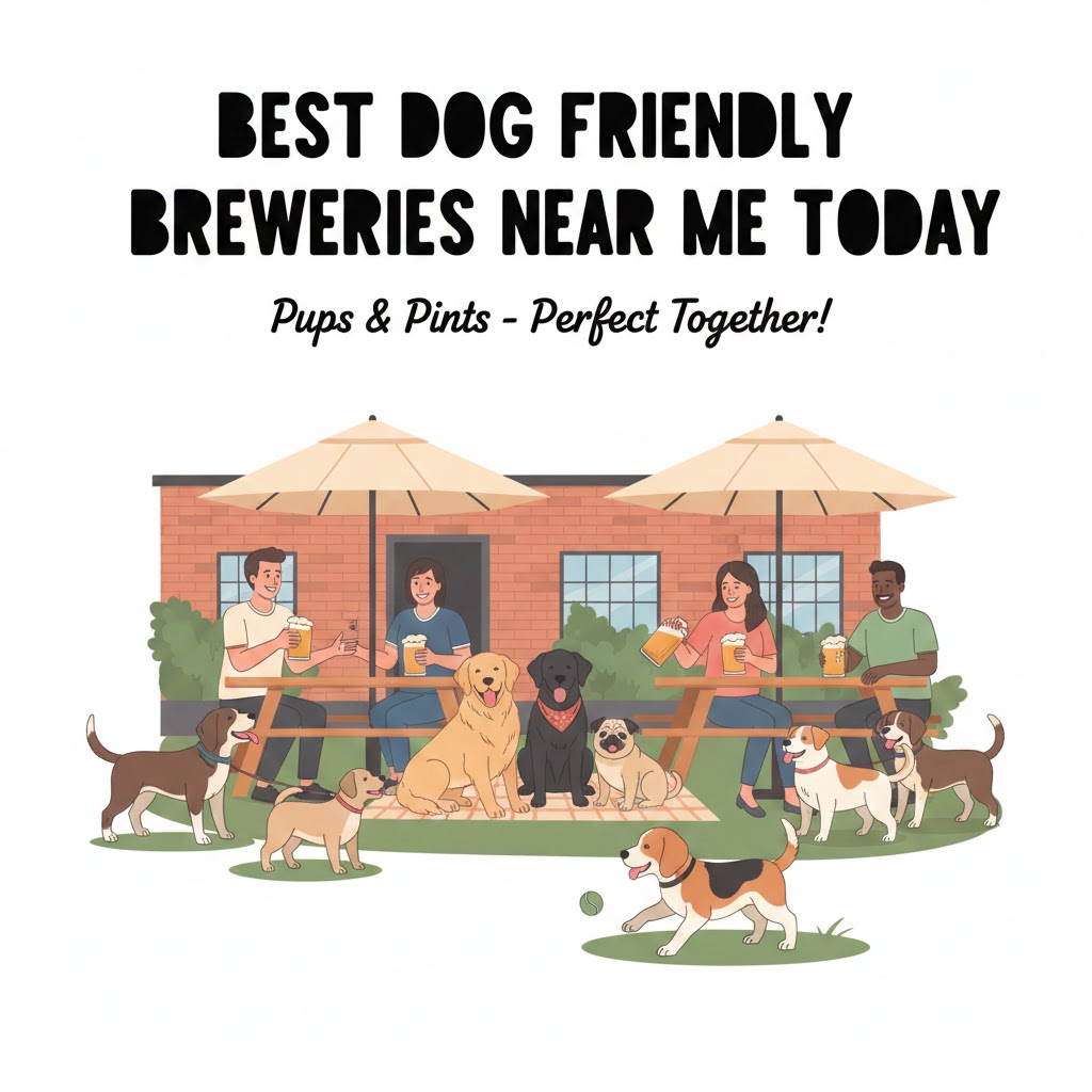 Best Dog Friendly Breweries Near Me Today