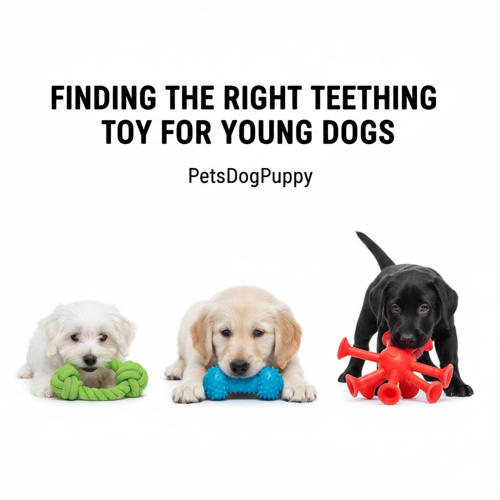Finding the Right Teething Toy for Young Dogs