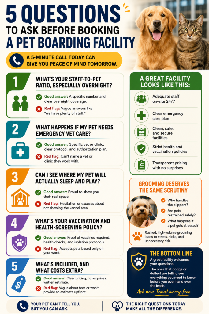 5 questions to ask before booking